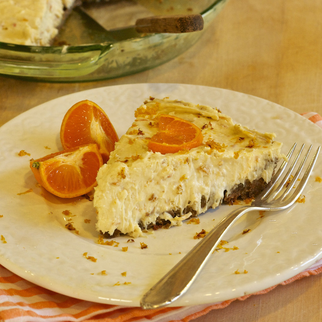 QUICK PUMPKIN CHEESE CAKE (Mandarin Pumpkin Cheese cake)