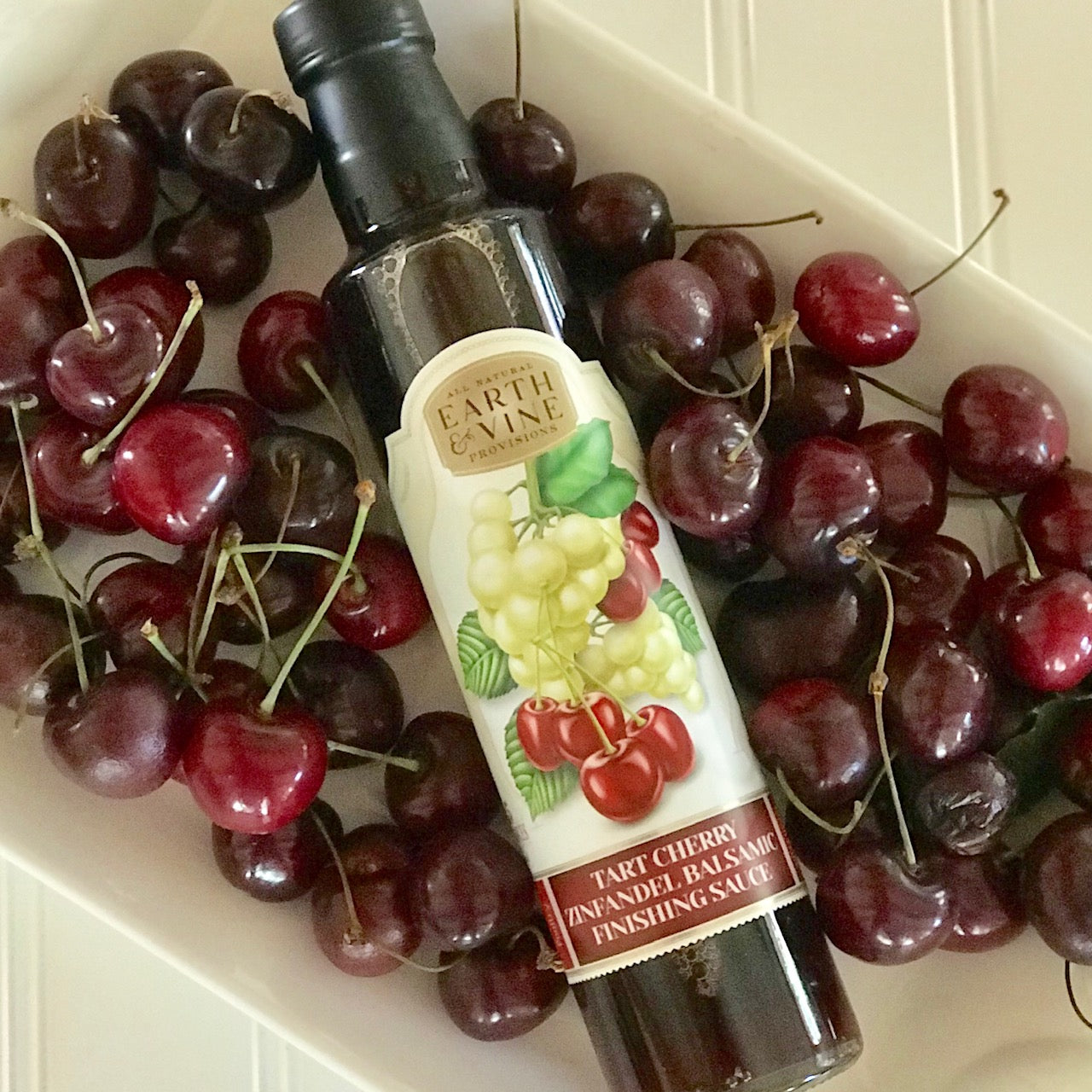 TART CHERRY ZINFANDEL BALSAMIC FINISHING SAUCE - Earth Vine