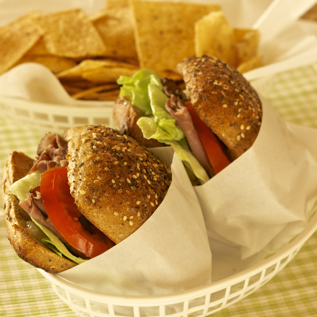 ROAST BEEF SANDWICHES (Spicy Apple Garlic Jam)