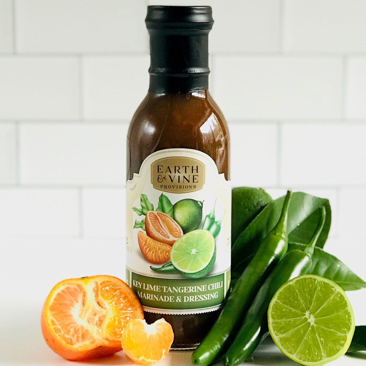 KEY LIME TANGERINE CHILI MARINADE & DRESSING - Earth Vine KEY LIME TANGERINE CHILI MARINADE & DRESSING - Earth Vine